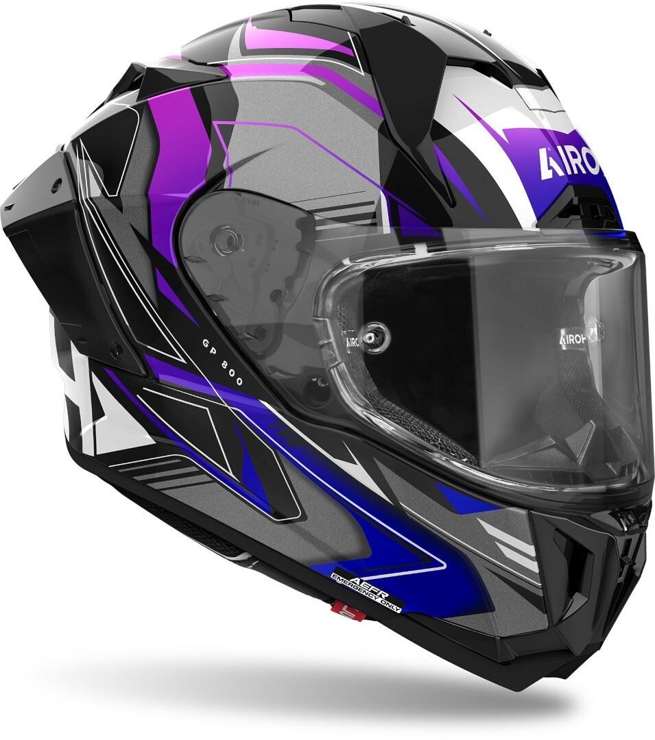 Capacete GP 800 MUST Azul Gloss AIROH | Capacete Integral