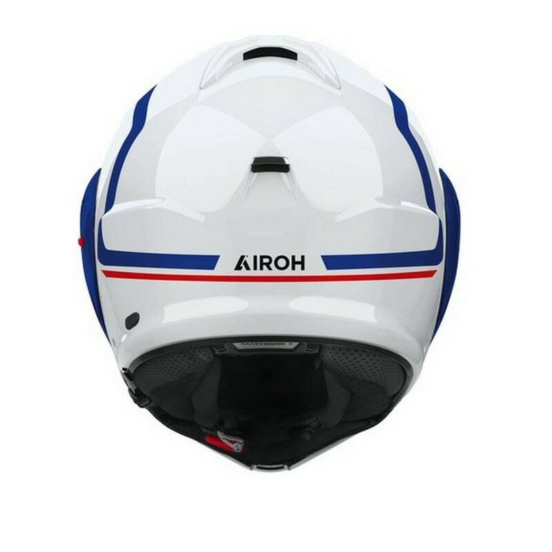 Capacete AIROH MATHISSE II GENIUS Azul/Vermelho Gloss | Capacete Modular