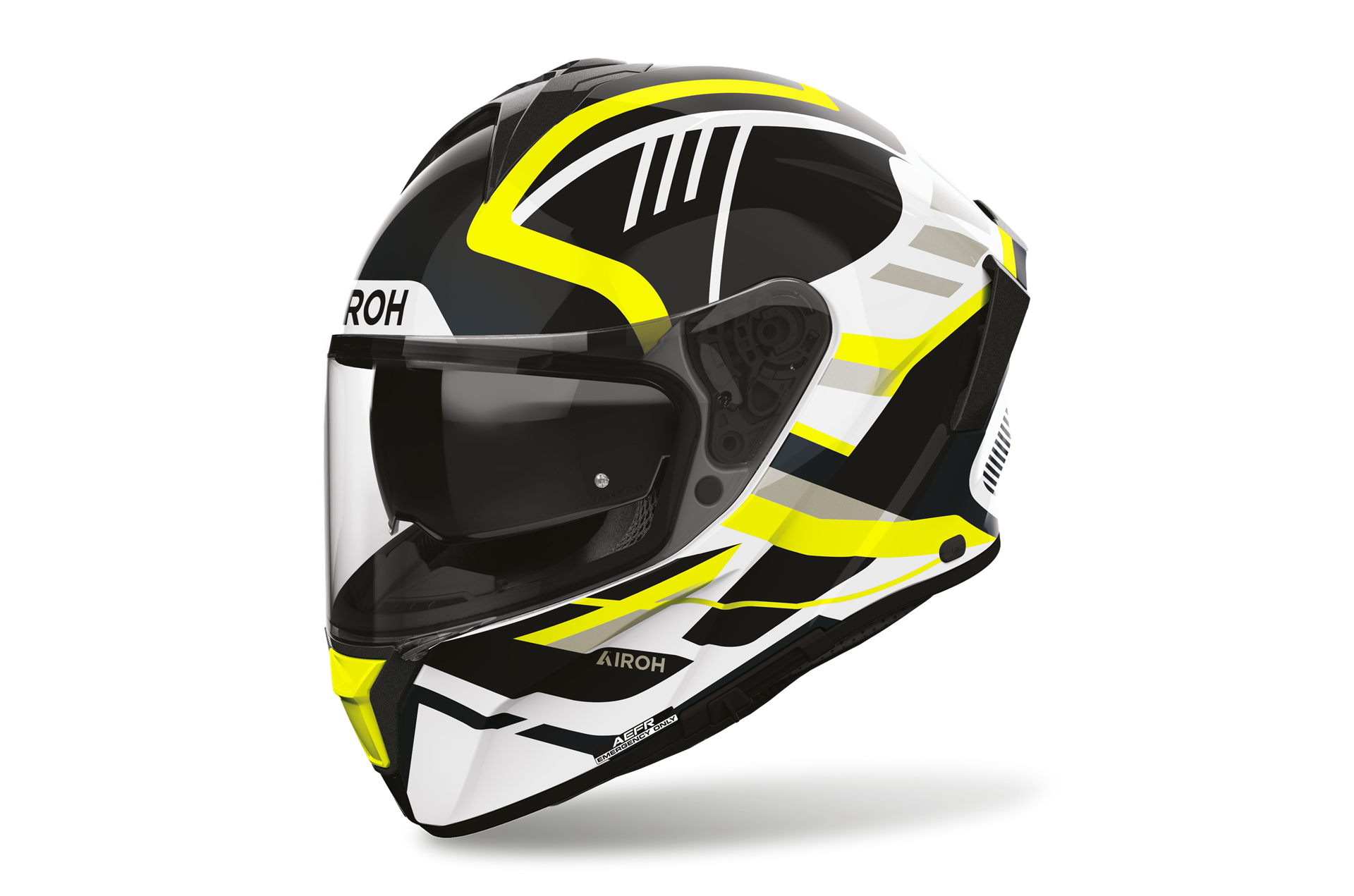 Capacete AIROH SPARK 2 LUMA Amarelo | Capacete Offroad