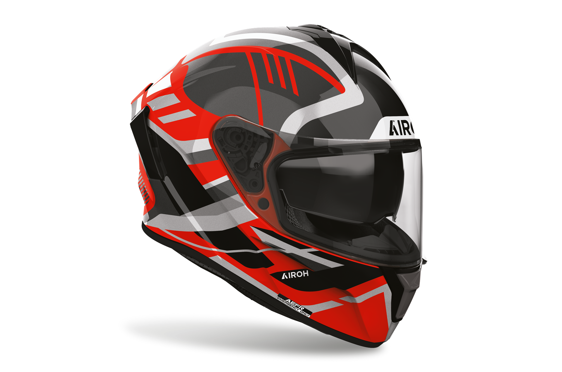 Capacete AIROH SPARK 2 LUMA Vermelho | Capacete Offroad