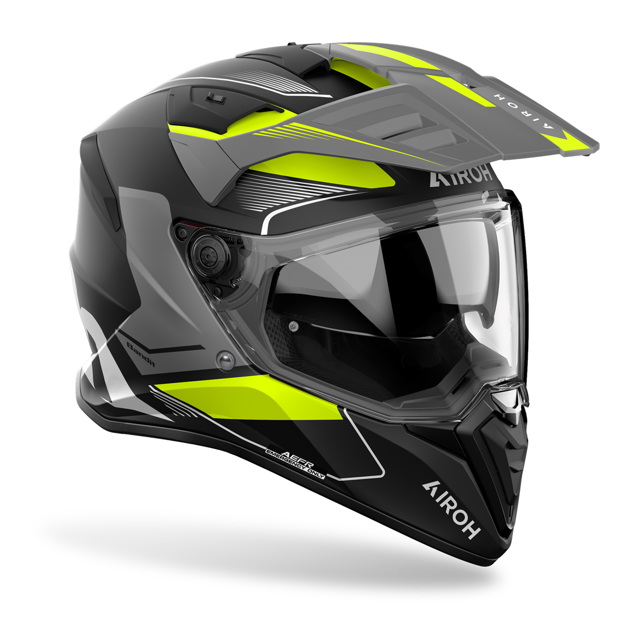 Capacete BANDIT TUNE Amarelo Matt AIROH | Capacete Integral