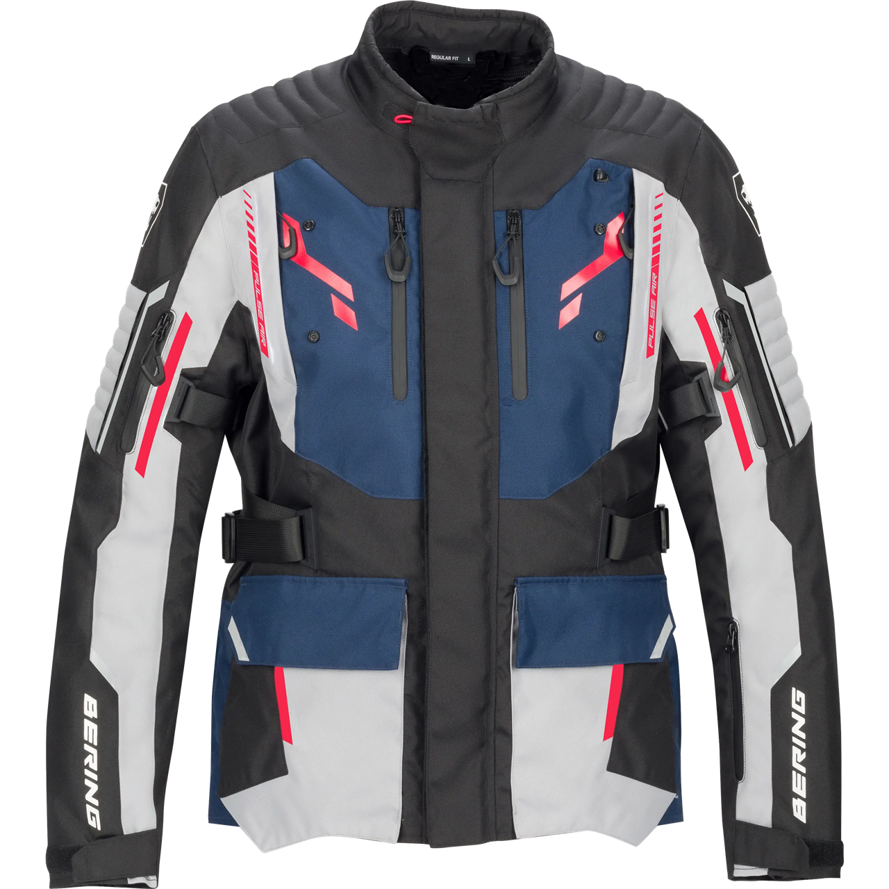 Blusão BERING TANAGA Preto/Cinza/Azul | Blusões