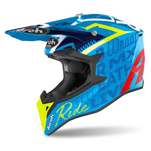 Capacete WRAAP STREET Azure Gloss AIROH 2020
