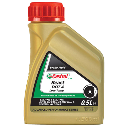 CASTROL React Performance Dot 4 (Garrafa 0.5 ml)