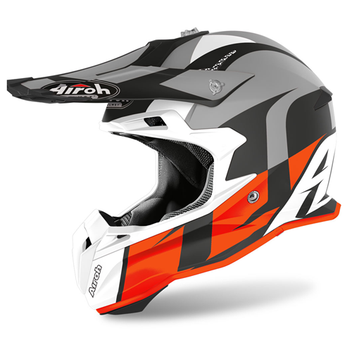 Capacete TERMINATOR OPEN V.SHOOT Laranja Matt 2020