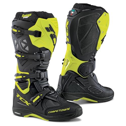 TCX Botas Comp Evo Michelin 2 Preto/Amarelo Fluo