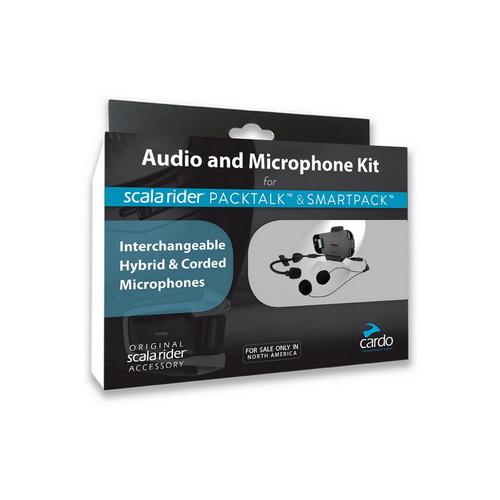 Cardo Kit de áudio para SmartPack, PackTalk e Freecom.