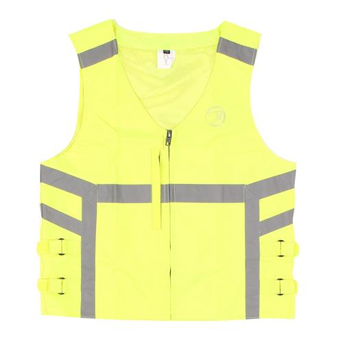 Colete Alta Visibilidade Preto/Fluo