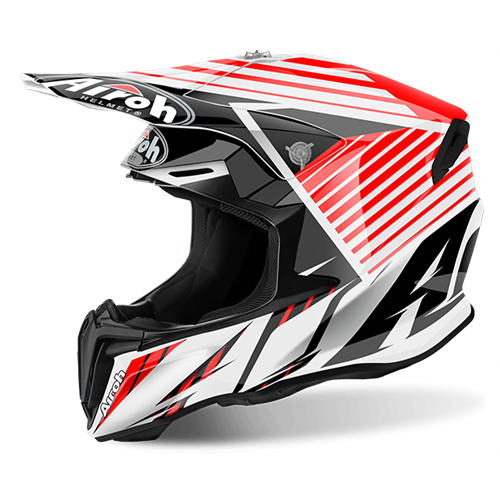 AIROH Capacete TWIST STRANGE Vermelho