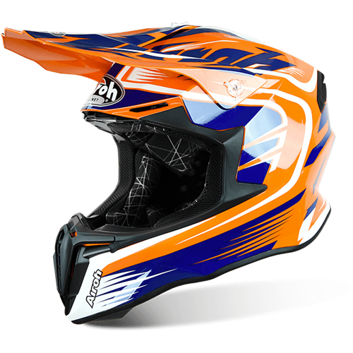AIROH Capacete TWIST MIX Laranja Gloss