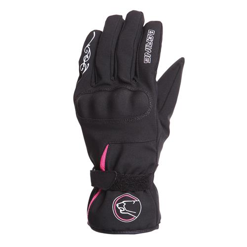 Luvas Lady VICTORIA Preto/ Fuchsia BERING
