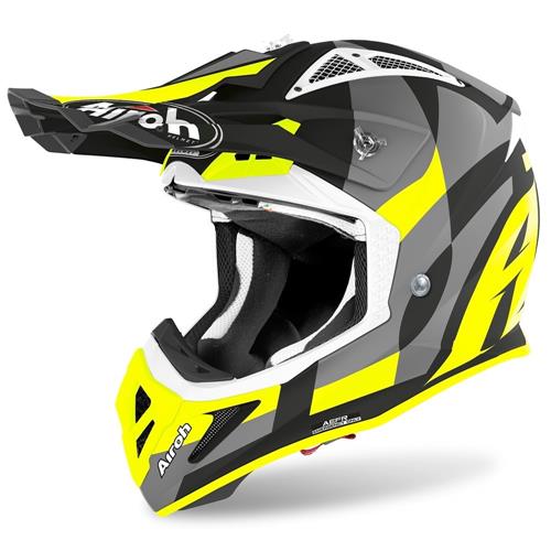 Capacete AVIATOR ACE TRICK Amarelo Matt 2020
