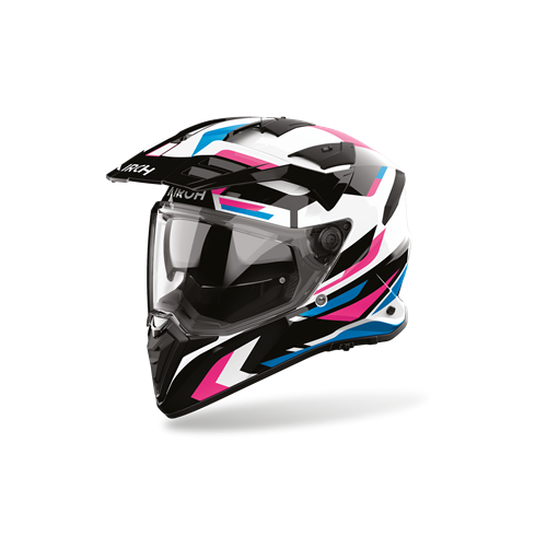 Capacete AIROH BADX-X GLITCH Rosa