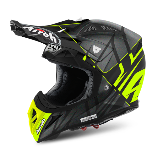 AIROH Capacete AVIATOR 2.2 STYLING Amarelo Matt