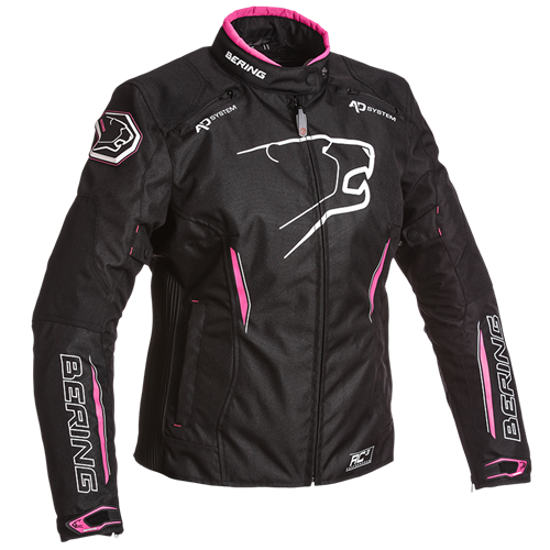 BERING Blusão Lady ESKADRILLE Preto/Rosa