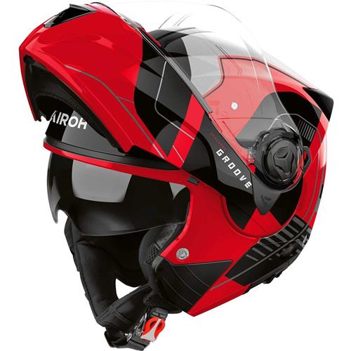 AIROH Capacete SPECKTRE GROOVE Vermelho Gloss