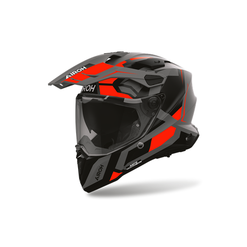 Capacete AIROH COMMANDER 2 POLAR Vermelho Mate