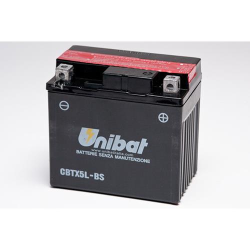 Bateria de Moto CBTX5L-BS UNIBAT
