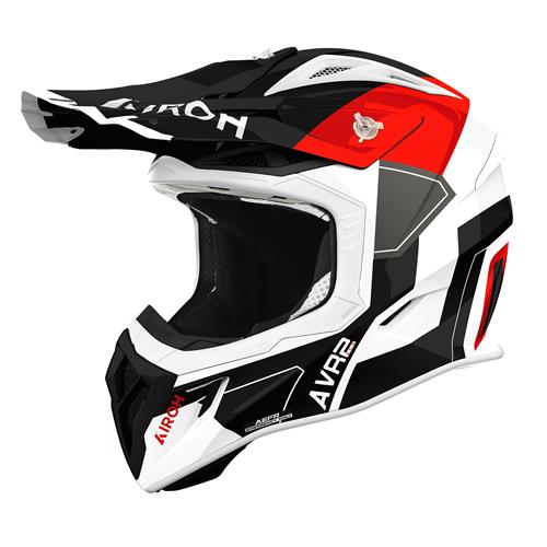 Capacete AIROH AVIATOR ACE 2 SHIELD Vermelho Gloss