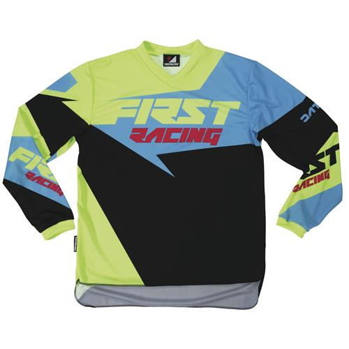 FIRST RACING Camisola DATA Azul 2017