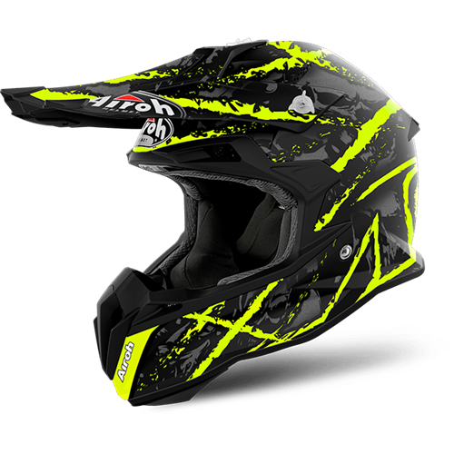 Capacete TERMINATOR OPEN V. CARNAGE Amarelo Gloss