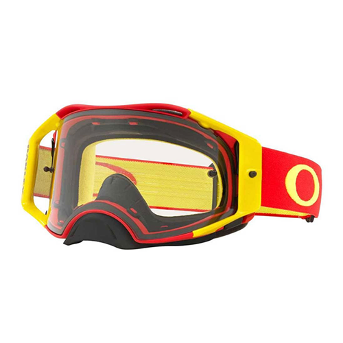 Oculos OAKLEY AirBrake MX Red Yellow Clear