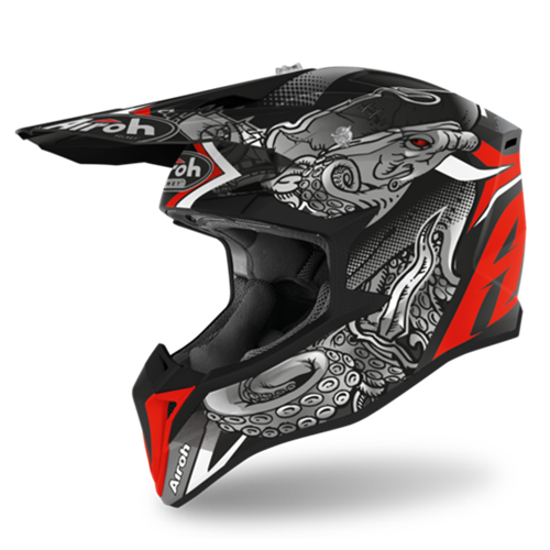 Capacete WRAAP OCTOPUS Matt AIROH 2020