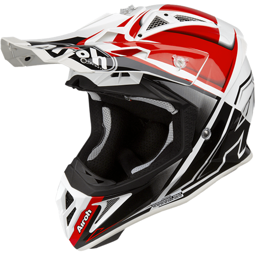 AIROH Capacete AVIATOR 2.2 CHECK Verm.Gloss AIROH 2019