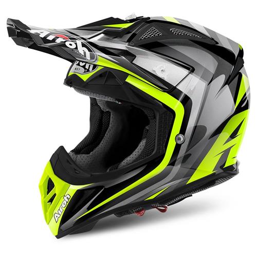 AIROH Capacete AVIATOR 2.2 WARNING Amarelo