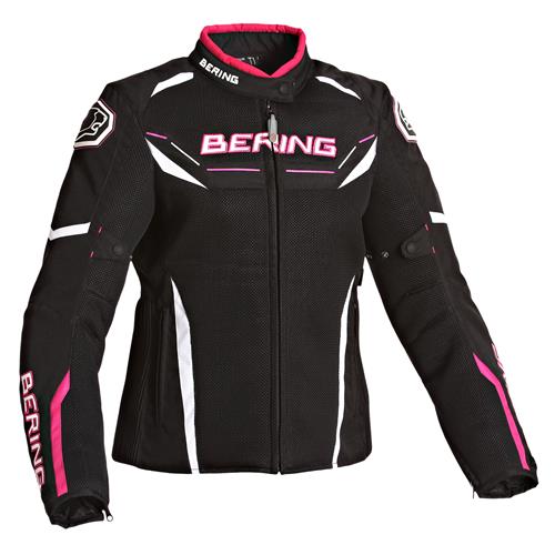 BERING Blusão Lady SCREAM Preto/Rosa