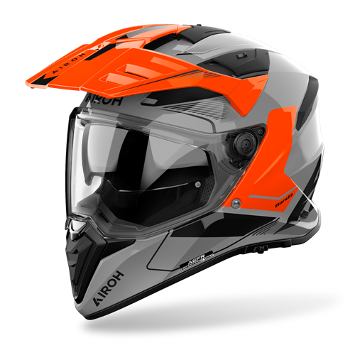 Capacete BANDIT HORN Laranja Matt AIROH