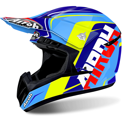 Capacete SWITCH SIGN Azul AIROH