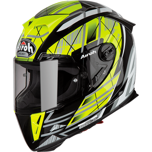 Capacete GP500 DRIFT Amarelo Gloss AIROH