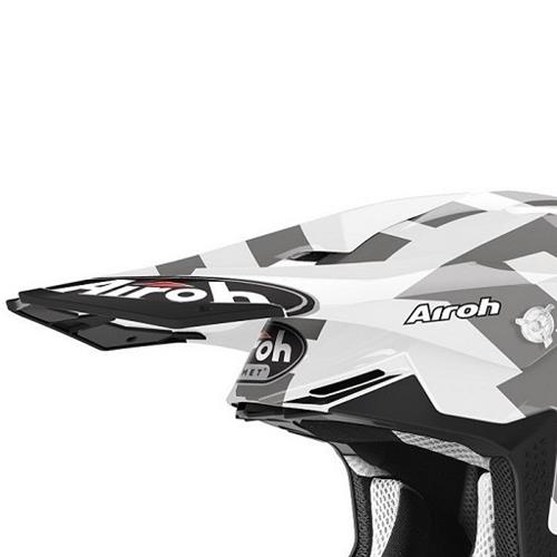 Pala Capacete TWIST 2.0 FRAME Cinza Gloss AIROH