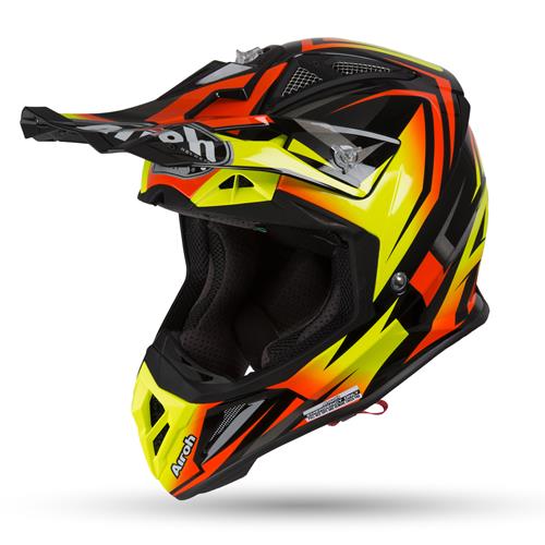 Capacete AVIATOR 2.3 FAME Laranja Gloss 2019