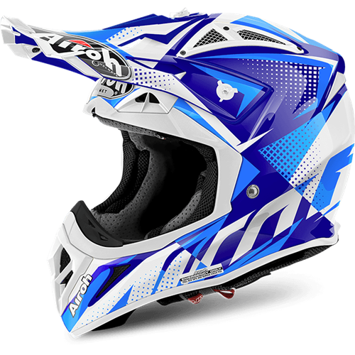 AIROH Capacete AVIATOR 2.2 FLASH Azul Gloss 2017