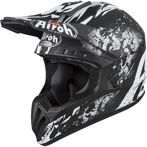 AIROH Capacete SWITCH BACKBONE Matt AIROH 2019