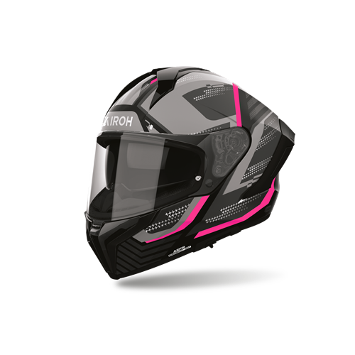Capacete AIROH MATRYX STARBUST Rosa Marte