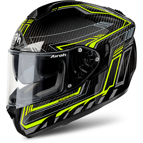 Capacete ST 701 SAFETY FULL CARBON Amarelo AIROH