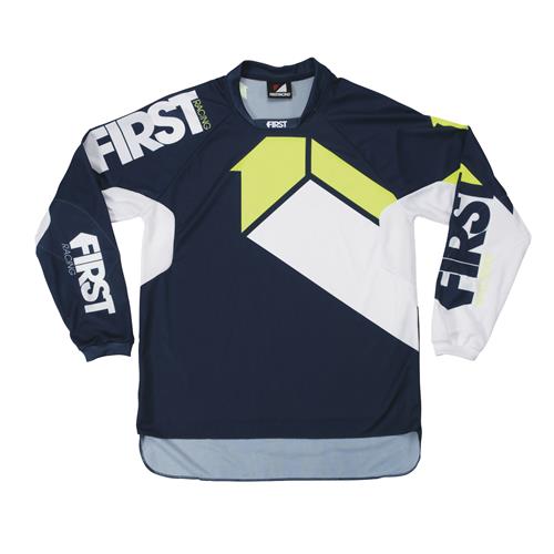 FIRST RACING Camisola SCAN Azul 2017 FIRST