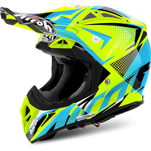 Capacete AVIATOR 2.2 FLASH Amarelo Gloss