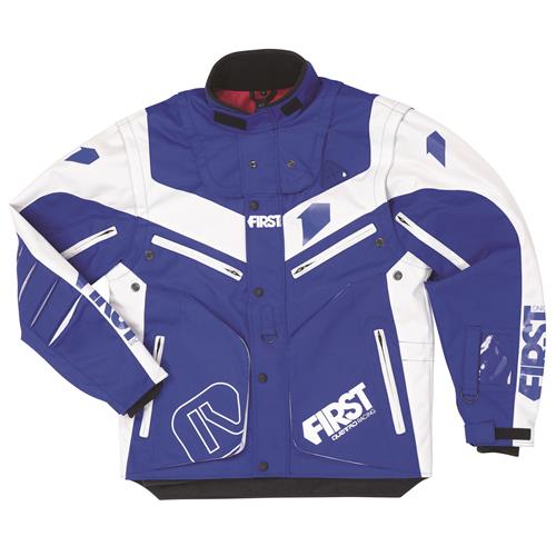 FIRST RACING Blusão QUATTRO Azul 2015