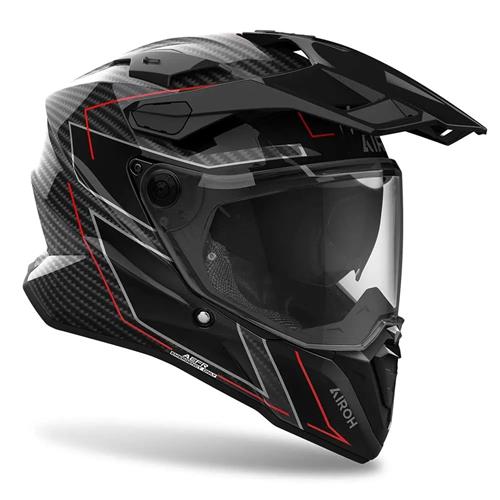 Capacete COMMANDER 2 STYLISH CARBON Gloss AIROH