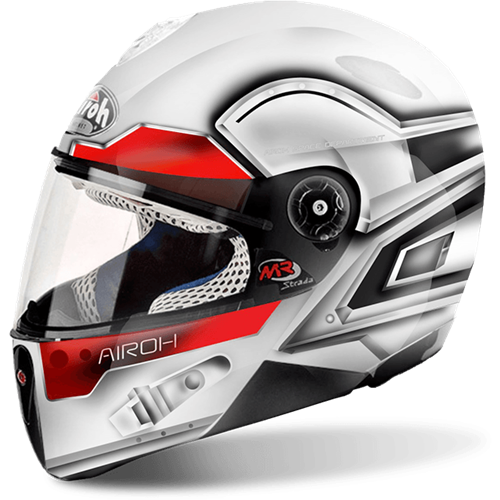 AIROH Capacete Criança MR STRADA LUNAR Branco AIROH