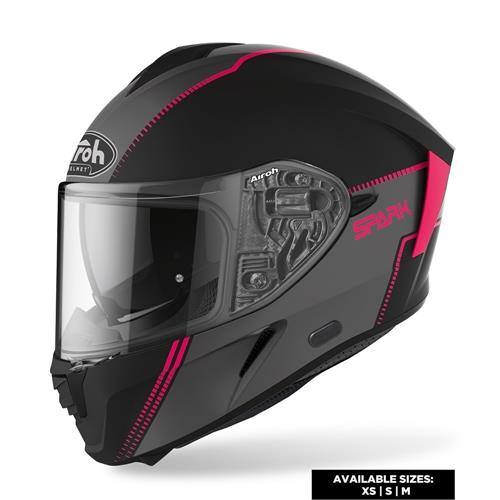 Capacete SPARK FLOW Rosa Matt AIROH 2020