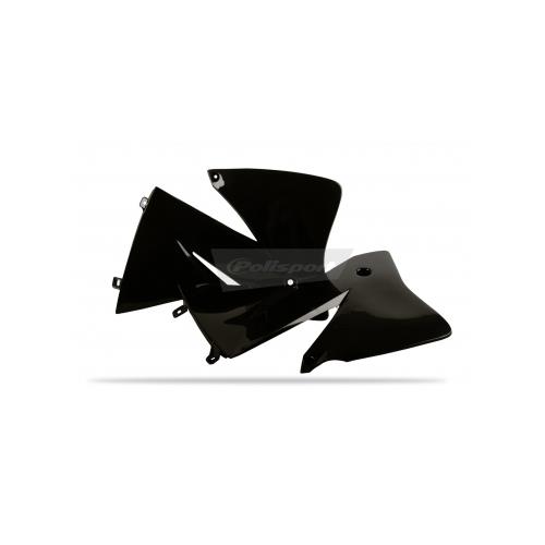 Tampas de depósito Polisport EXC 2T/4T ´01 pretas
