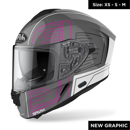 Capacete SPARK CYRCUIT Pink Gloss AIROH 2020