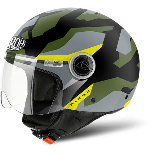 Capacete COMPACT PRO CAMO Verde AIROH