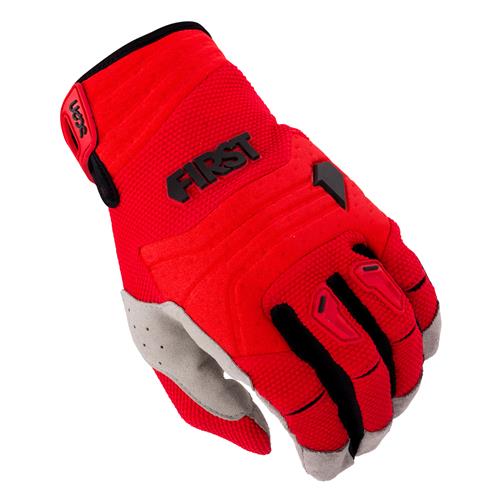 FIRST RACING Luvas SCAN Vermelho 2018 FIRST
