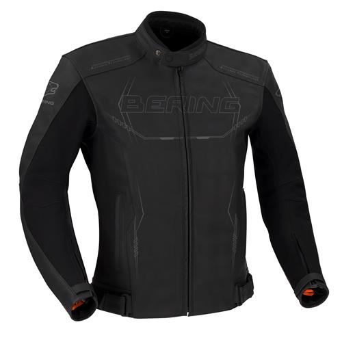 Blusão Cabedal FORCIO Preto/Cinzento BERING